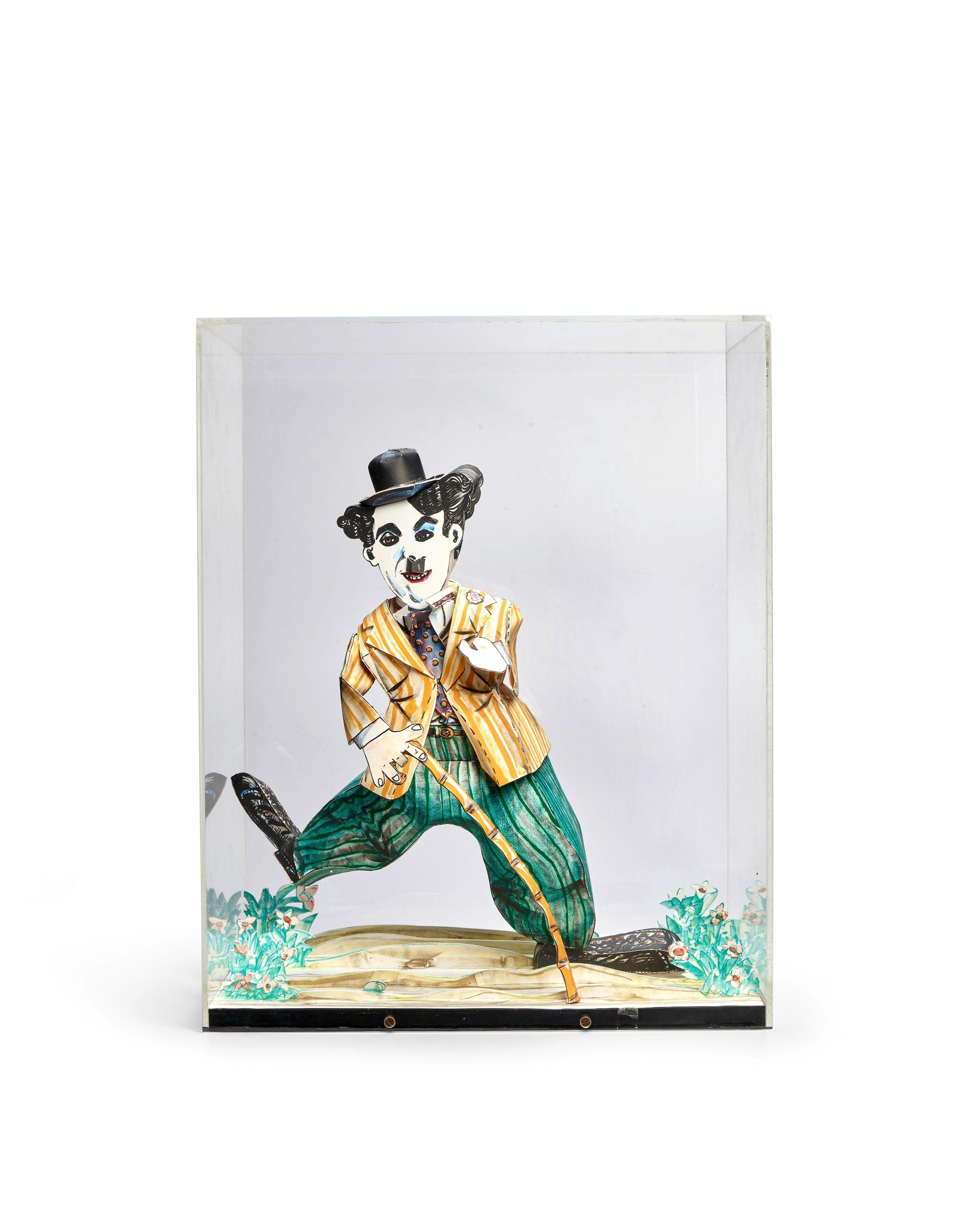 Red Grooms - Charlie Chaplin