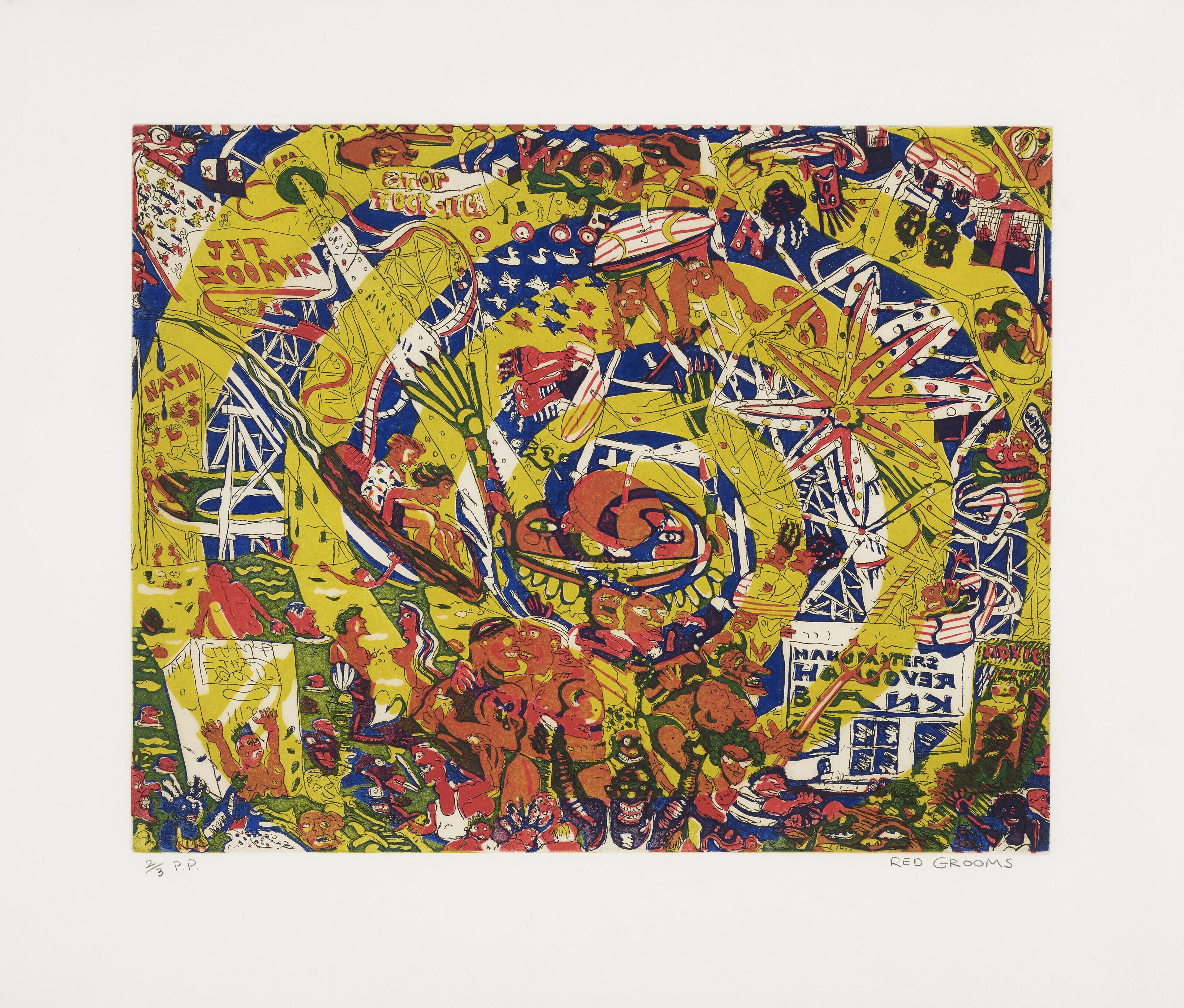 Red Grooms - Coney Island