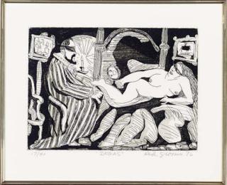 Red Grooms - Degas; and Cezanne, from Nineteenth-Century Artists (Knestrick 57 and 59)