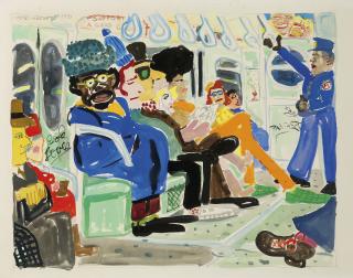 Red Grooms - Does This Train Stop at 42nd Street?