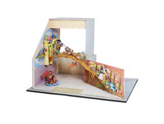 Red Grooms - Fairy Tale Scenes 25 1/2 x 36 x 27 1/2 in. (64.8 x 91.4 x 69.9 cm)