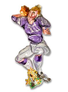 Red Grooms - Fran Tarkenton