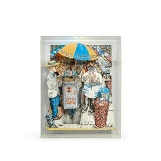 Red Grooms - Hot Dog Vendor