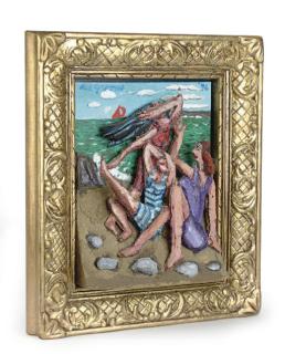 Red Grooms - Les Baigneuses After Picasso