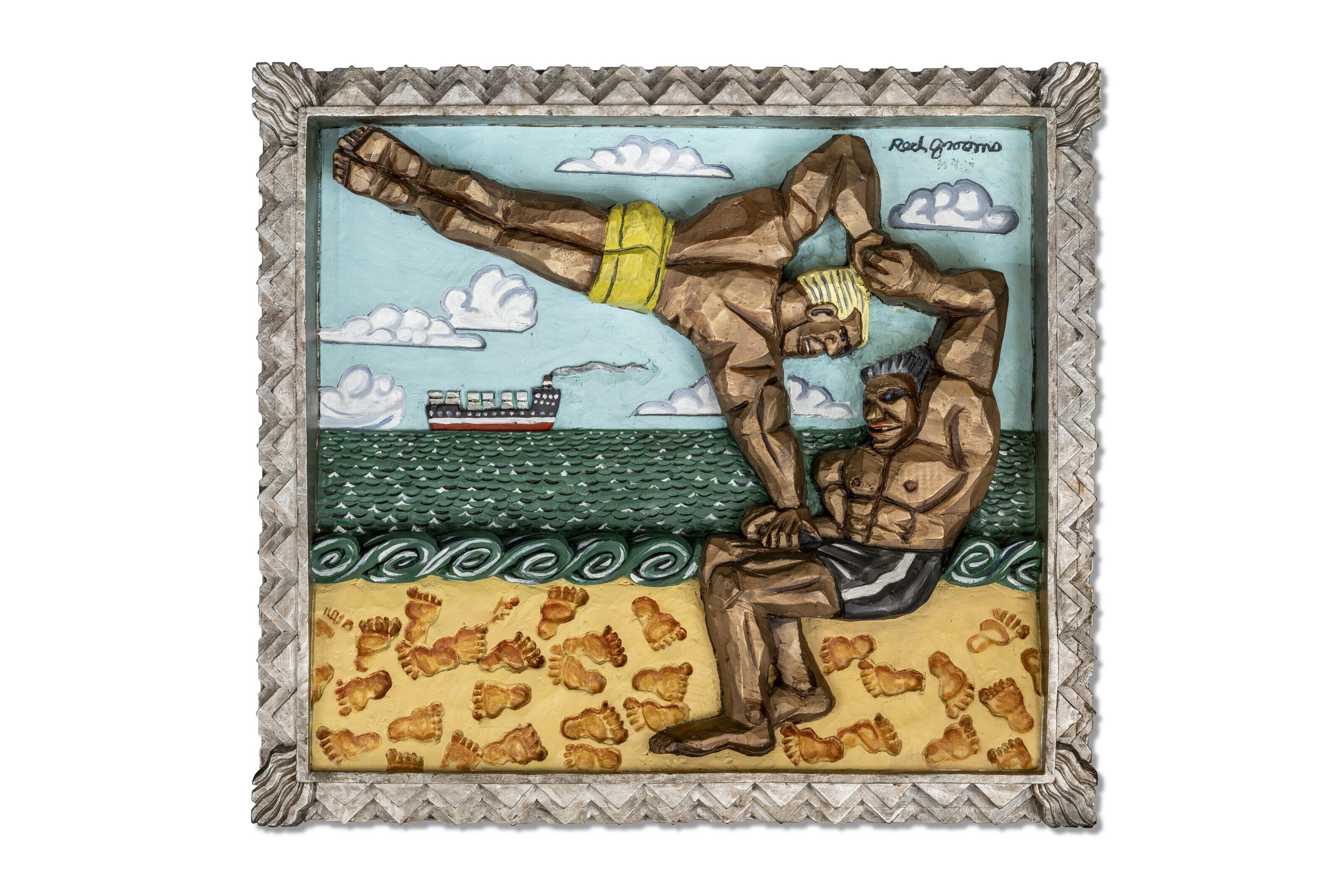 Red Grooms - Muscle Beach Relief