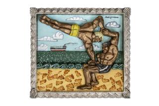 Red Grooms - Muscle Beach Relief