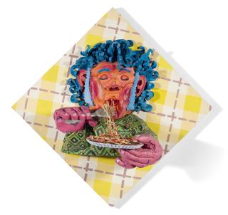 Red Grooms - Spaghetti Eater