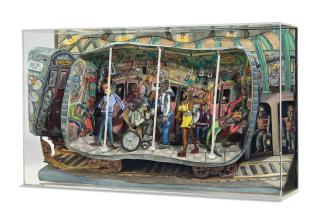 Red Grooms - Subway II