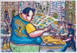 Red Grooms - Sunday Funnies (Kn. 109)