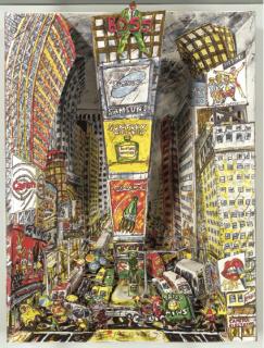 Red Grooms - Times Square (K. 155)