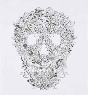 Reed Anderson - Ohne Titel (Totenkopf).