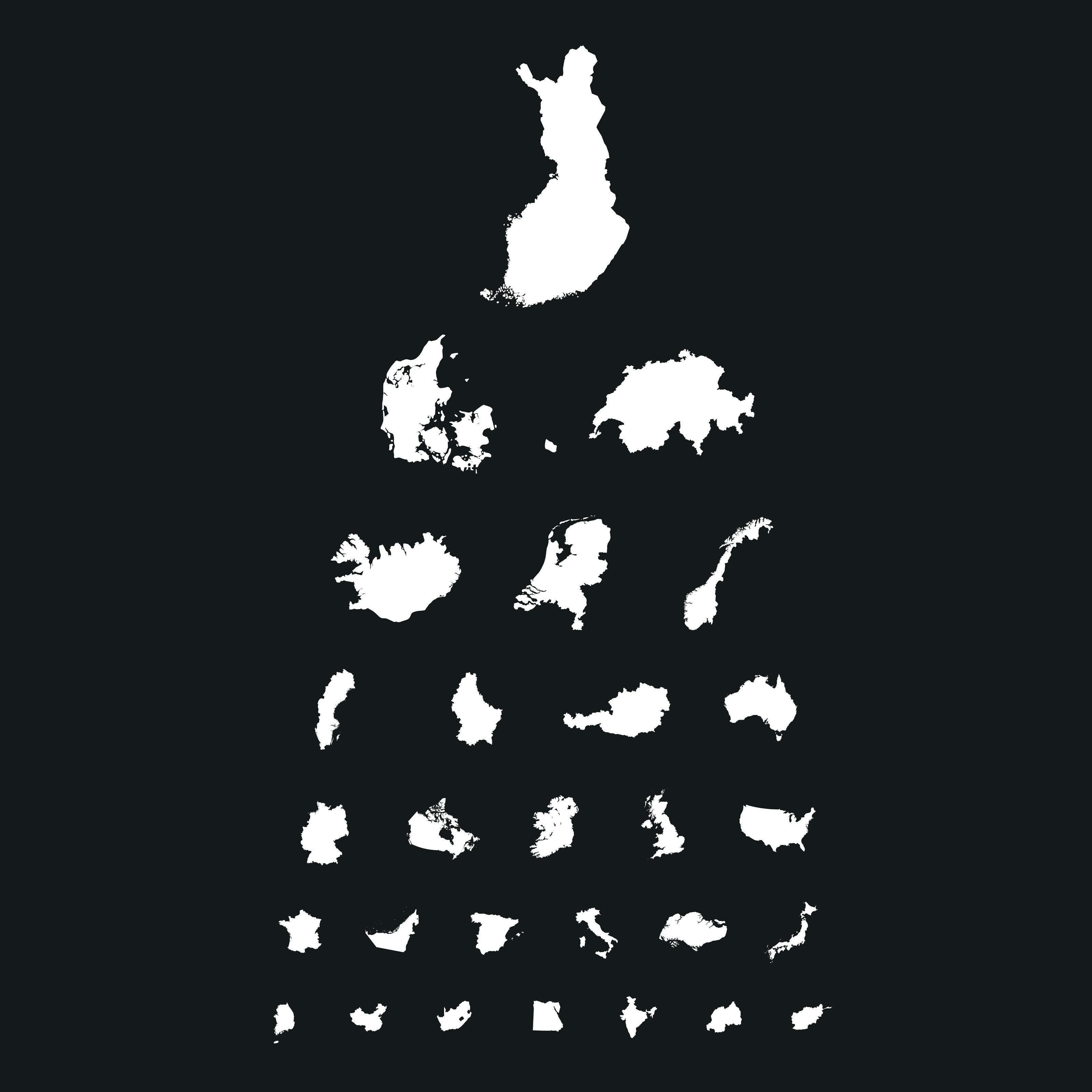 Reena Saini Kallat - Untitled (Happiness Index)