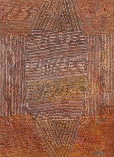 Regina Pilawuk Wilson - Message Stick, 2002