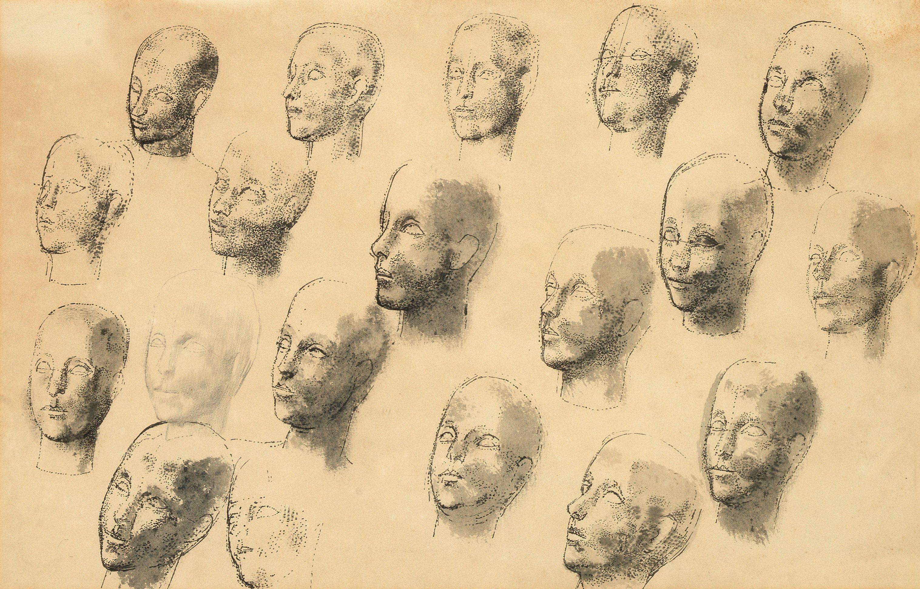 Reginald Brill - Head Studies