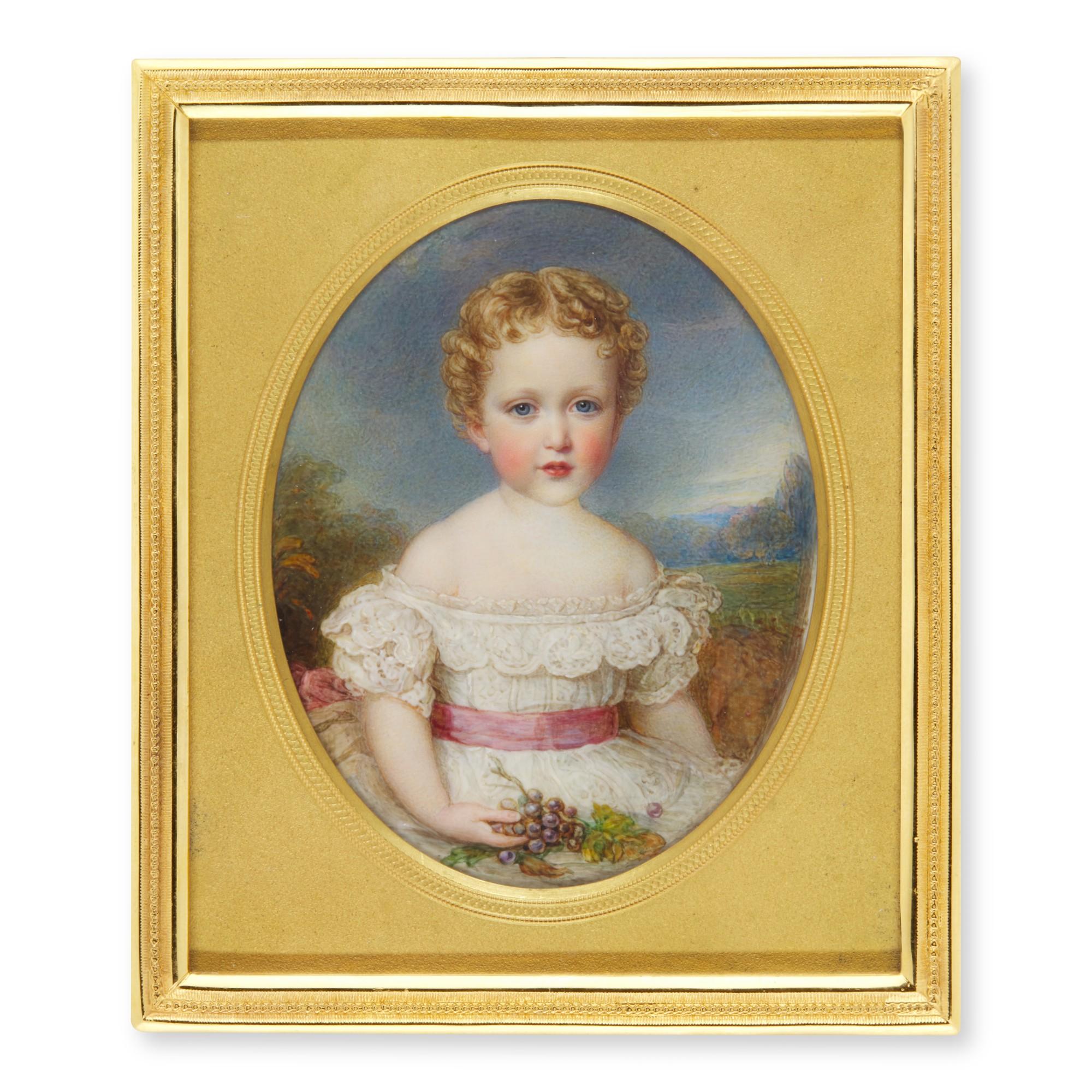 Reginald Easton - Portrait Of Prince Albert Of Schleswig-Holstein (1872-1956), When A Child