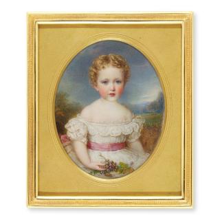 Reginald Easton - Portrait Of Prince Albert Of Schleswig-Holstein (1872-1956), When A Child