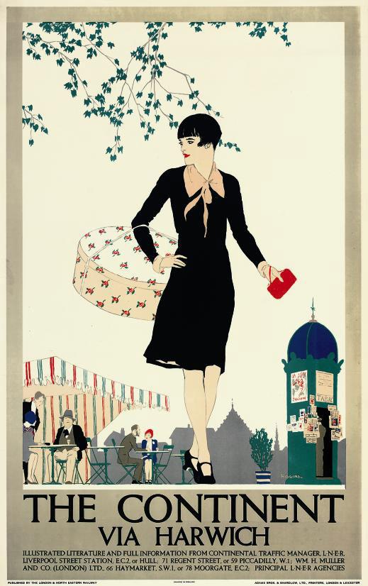 Reginald Edward Higgins - The Continent Via Harwich