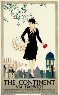 Reginald Edward Higgins - The Continent Via Harwich