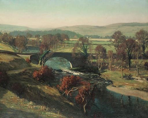 Reginald Grange Brundrit - The vale of Lune