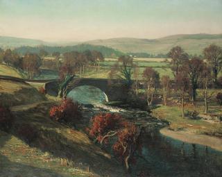 Reginald Grange Brundrit - The vale of Lune