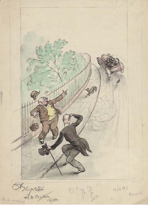 Reginald John Whistler - A Folio of Illustrations And Designs In Order To Promote Shell Petroleum (One Illustrated)