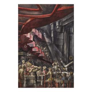 Reginald Marsh - Cabaret
