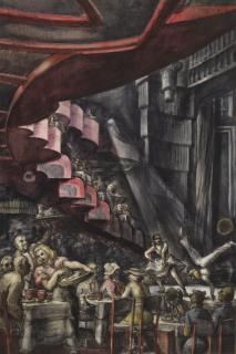 Reginald Marsh - Cabaret
