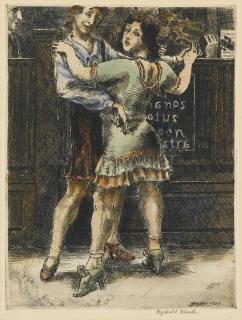 Reginald Marsh - Chop Suey Dancers (#1) (S. 78)