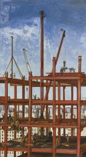 Reginald Marsh - Construction, Steel Workers