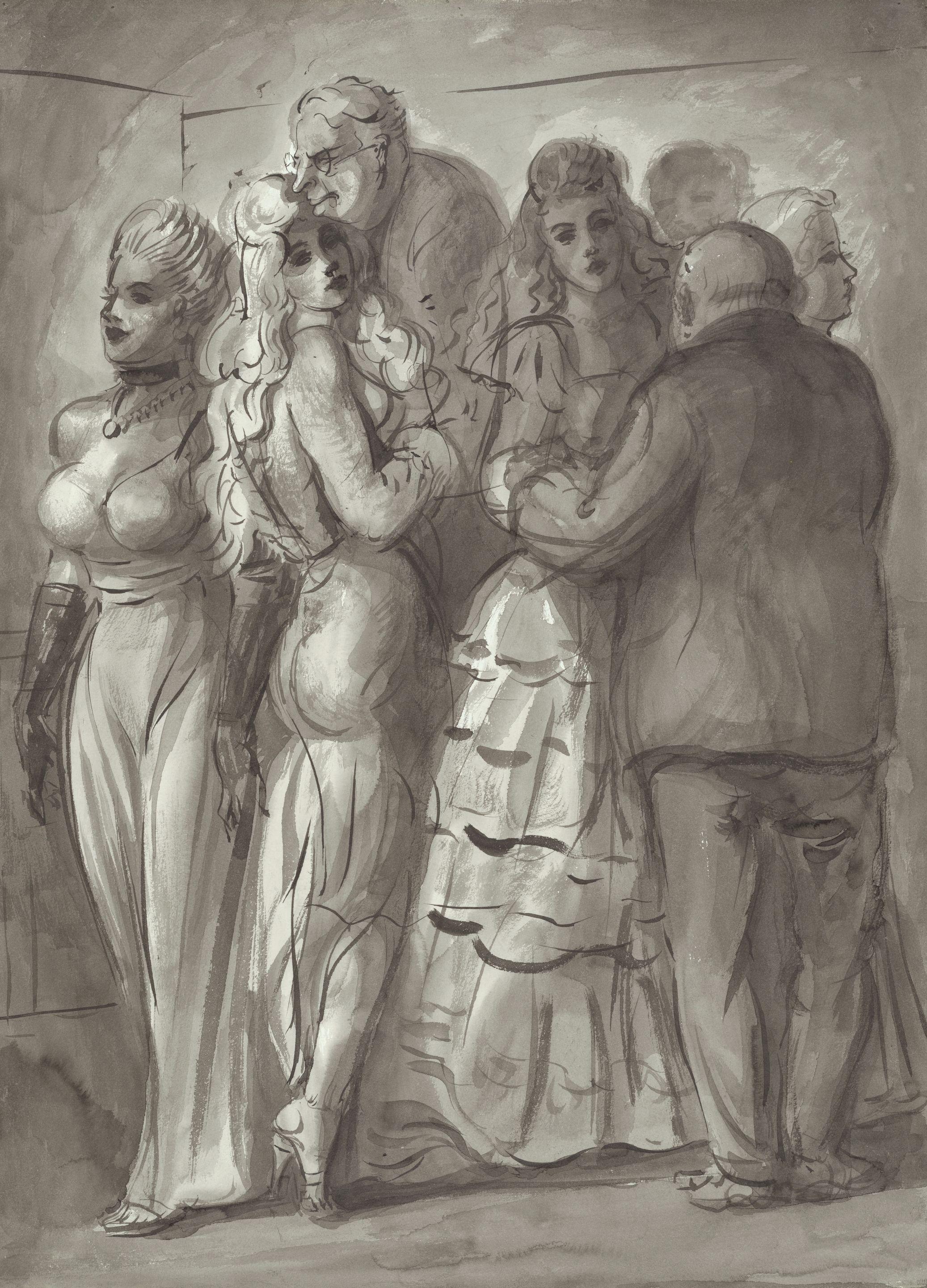 Reginald Marsh - Dance Hall