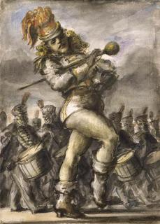 Reginald Marsh - Drum Majorette