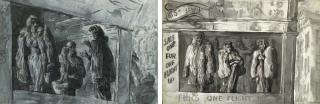 Reginald Marsh - Furs; Furs One Flight Up: A double-sided work