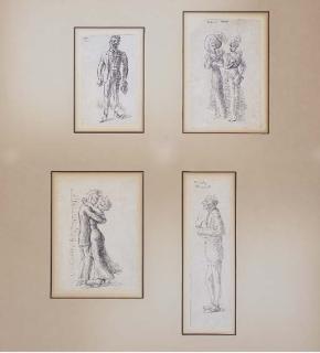 Reginald Marsh - Illustrations to John Dos Passos: USA The 42nd Parallel