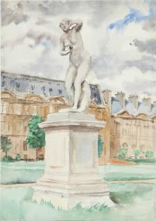 Reginald Marsh - Jardin De Luxembourg
