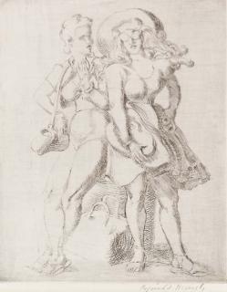 Reginald Marsh - League Print (S. 234)