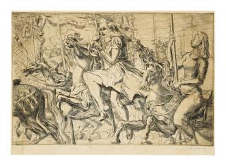 Reginald Marsh - Merry-Go-Round (Sasowsky 210)
