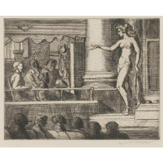 Reginald Marsh - Striptease In New Jersey (S. 236)
