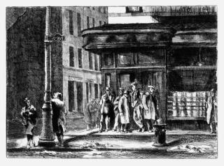 Reginald Marsh - Tenth Ave. at 27th Street (Sasowsky 128)