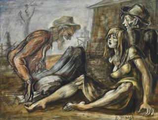 Reginald Marsh - Tobacco Road