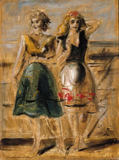Reginald Marsh - Two Girls