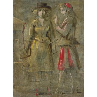 Reginald Marsh - Two Ladies