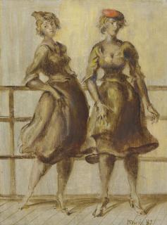 Reginald Marsh - Two Women