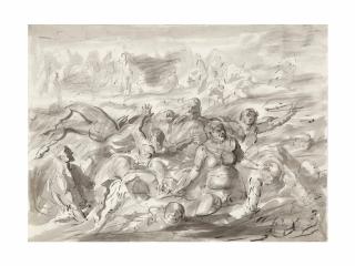 Reginald Marsh - Untitled (front and back)