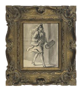 Reginald Marsh - Woman Walking