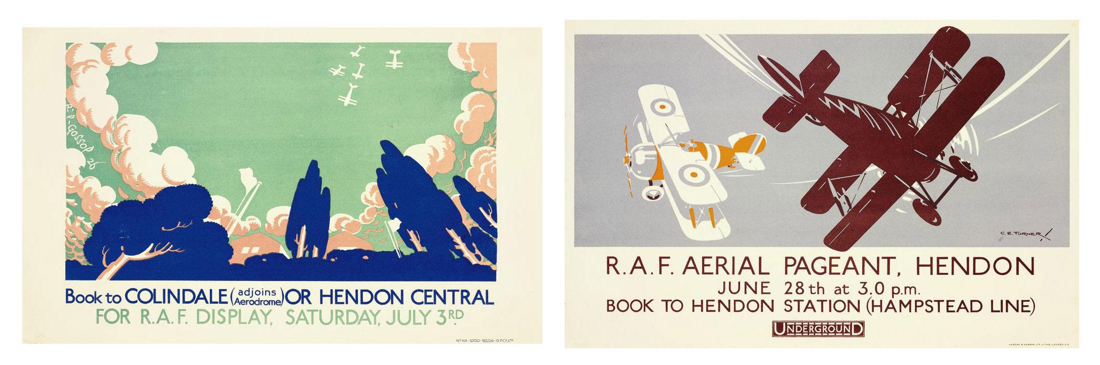 Reginald Percy Gossop - Book To Colindale Or Hendon Central