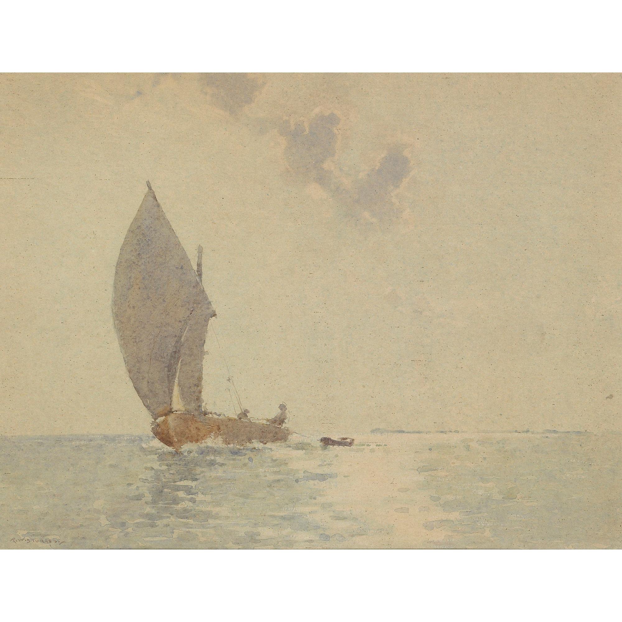 Reginald Ward Sturgess - Australia three Watercolours By R.W Sturgess And Harold Herbert