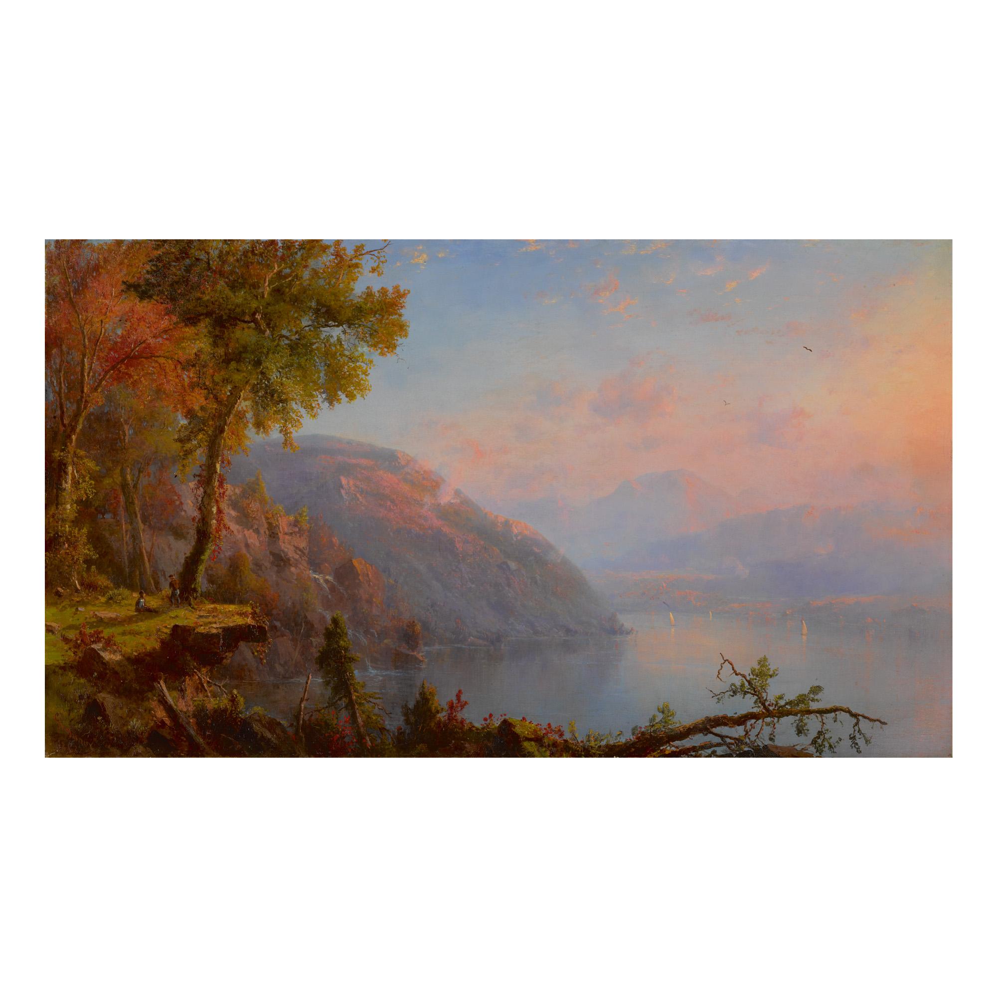 Régis François Gignoux - On The Upper Hudson