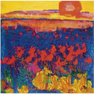 Reidar Särestöniemi - Finnish Optimistiset Vaunut (Midnight Sun Over Lapland)