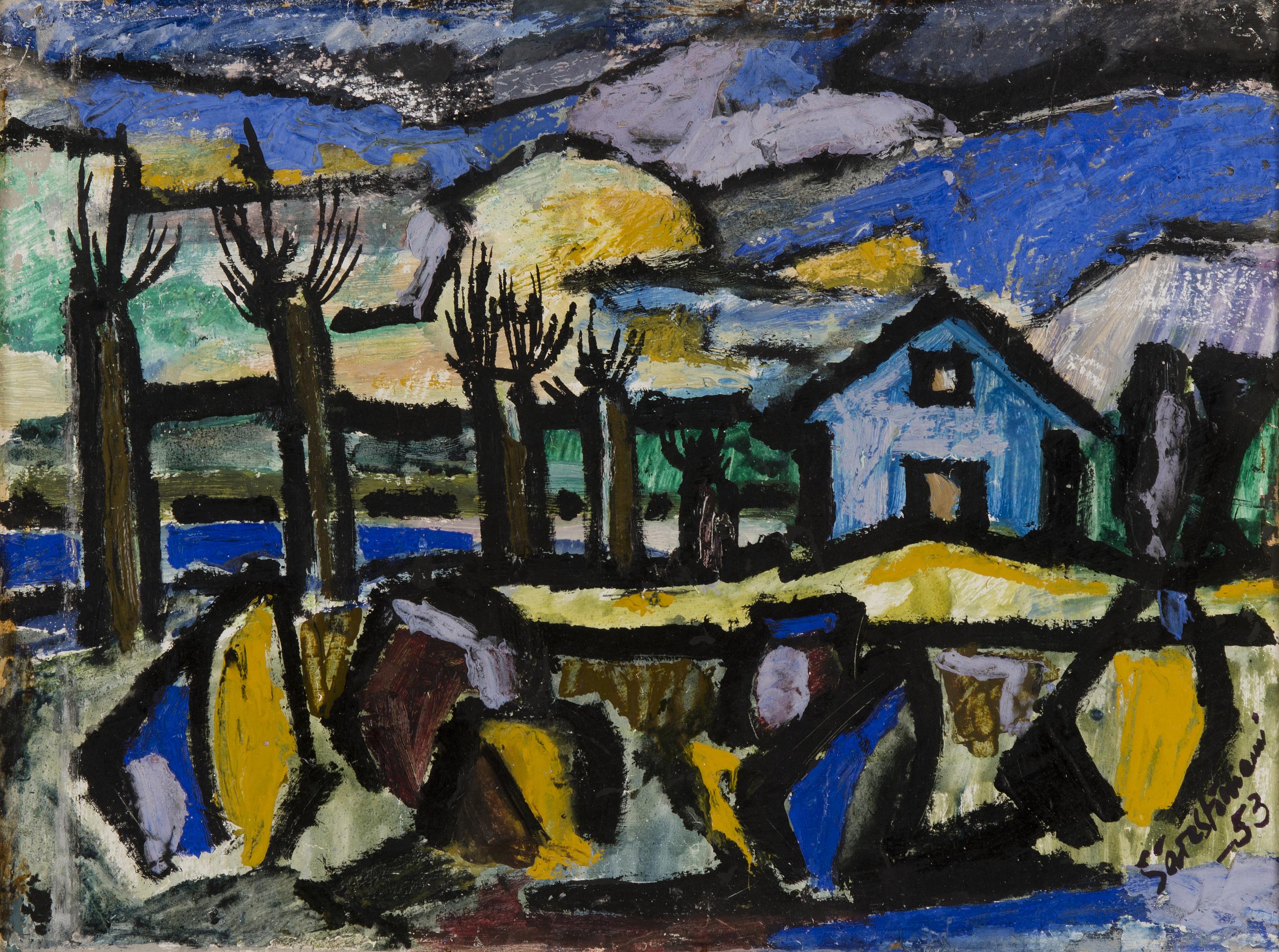 Reidar Särestöniemi - Landscape.