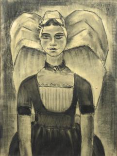 Reimond Kimpe - A peasant girl from Walcheren